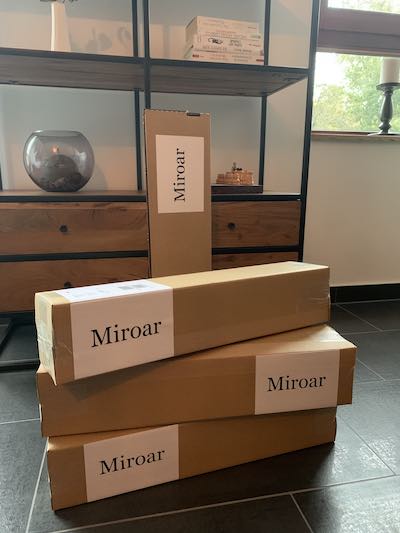 Foto dei primi pacchetti Miroar